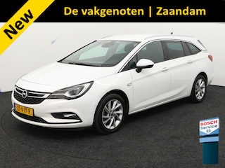 Opel Astra Sports Tourer 1.6 Turbo Innovation trekhaak 1650kg 200pk !! nederlauto autopas carplay android airco navi adaptcruisec let op !! uniek in nederland !! half leer, laine controle, elec koffer open met voet, volledig onderhoud.