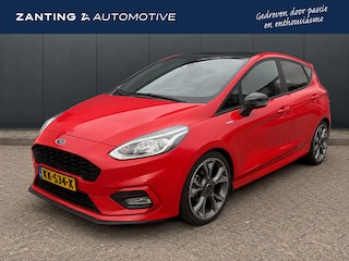 Ford Fiesta 1.0 E.B. 100pk ST-Line | 100% Dealer Onderhouden! | Zwart dak / Spiegels! | 18 inch | Ford Performance | CruiseControl