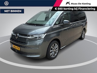 Volkswagen Multivan 1.4 218pk DSG eHybrid L2H1 Life Business · Glazen dak · Trekhaak · Camera · Elek. Schuifdeuren · Apple/Android Car Play · 7 Persoons · 18'' Inch · Garantie t/m 02-06-2028 of 100.000km