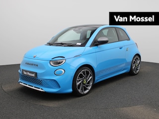 Abarth 500 Scorpionissima 42 kWh 155PK | Panoramadak | Navigatie | Sportstoelen | Alcantara Interieur | Stoelverwarming | Apple CarPlay & Android Auto