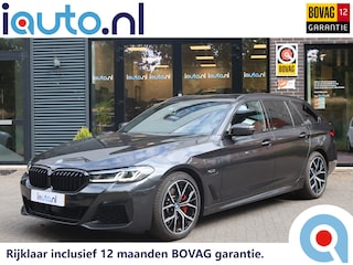 BMW 5-serie Touring 530e M-Sport Shadow Line Laser LED/HK/Head-up/ACC/Virtual Cockpit+/Camera/Leder Dakota/4-Zone ECC/Trekhaak wegkl.