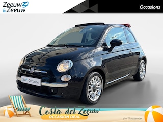 Fiat 500 0.9 TwinAir Lounge | Cabrio | Airco | Park sensoren |