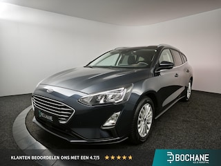 Ford Focus Wagon 1.0 EcoBoost Hybrid Titanium X Business | Navigatie | Camera | Stoelverwarming | Trekhaak |