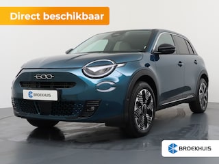 Fiat 600 e La Prima | 10,25" touchscreen radio met Bluetooth, DAB & USB | Automatische airconditioning | Extra getint glas achter