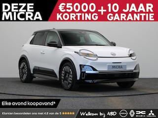 Nissan Micra ADVANCE - Launch Edition 52 kWh | Cruise Control Adaptief | Stuur en Stoelverwarming | Keyless Entry |