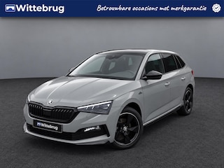 Skoda Scala 1.0 TSI 110pk Monte Carlo DSG Automaat / Panorama dak / LM 17 inch / Navigatie by APP / Parkeersensoren A / Full LED