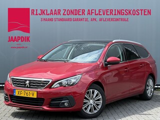 Peugeot 308 SW BWJ 2019 1.2 131 PK Blue Lease Premium NIEUWE DISTR.RIEM!! AUTOMAAT | PANORAMA | LEDER | CLIMA | ANDROID AUTO | APPLE CARPLAY | MULTIFUNCT. STUUR