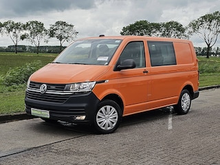 Volkswagen Transporter 2.0 TDI L1H1 28 Highline Dubbel cabine, Airco, Cruisecontrol, DSG automaat, EURO6, Carplay, org NL, Trekhaak