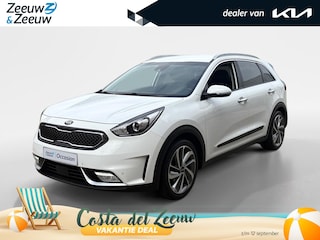 Kia Niro 1.6 GDi ExecutiveLine | Trekhaak | Stoel verwarming en koeling | Lederen bekleding | Navigatie | Dodehoek detectie | Apple Carplay / Android Auto | Verbruik 1 op 20!