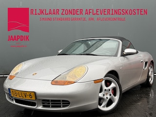 Porsche Boxster S BWJ 2001 3.2 253 PK Tiptronic AUTOMAAT | STOELVERW. | CLIMA | CAMERA | CARPLAY + ANDROID | LEDER | CRUISE | DAB | LMV