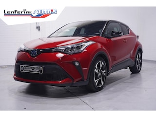 Toyota C-HR 2.0 Hybrid Dynamic Team Duitsland Apple-carplay 18"-lmv Led-verlichting Camera DAB-ontvangst stoel-verwarming lane-assist cruise-controle inparkeerhulp Climate-controle mistlampen voor PDC v+a private-glas