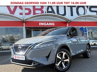 Nissan Qashqai 1.5 e-POWER AUT. 190PK TEKNA PANO-DAK NAVI CAMERA CARPLAY NARDO-GREY