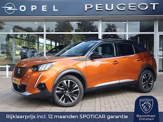 Peugeot 2008 GT Première EV 50kWh 136PK Automaat, Rijklaarprijs | Panoramadak Navigatie Stoelverwarming Camera