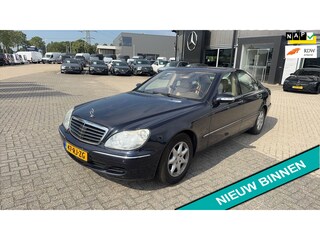 Mercedes-Benz S-klasse 500 Lang 306pk 1e eigenaar Full Options Historie