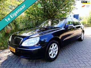 Mercedes-Benz S-klasse 500 Lang 306pk 1e eigenaar Full Options Historie