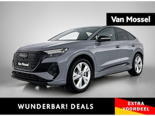 Audi Q4 40 S Edition 63 kWh 204 PK | S line | Automaat | Audi drive select | Glazen panoramadak | Audi virtual cockpit | MMI navigatie plus MMI touch | Optiekpakket zwart plus | Voorruit van warmtewerend glas | Matrix led | Adaptieve cruise controle | Camera | Standkachel |