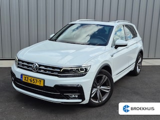 Volkswagen Tiguan 1.5 TSI ACT Highline Business R 150 pk DSG/AUTO | Elektr Glazen panorama-dak | Achteruitrijcamera | Trekhaak | LED | Climate control | Stoelverwarming | Navi | Adapt Cruise control | Elektr stoelen met geheugen | Keyless | 19"LMV