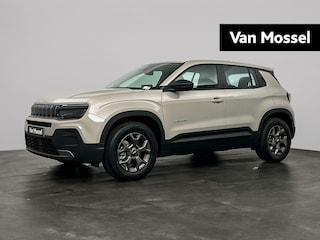 Jeep Avenger Longitude 54 kWh | Tot 8 jaar garantie | Voorraadvoordeel | PDC | Winterpack | LMV | Apple Carplay&Android Auto | Keyless start | 400KM WLTP