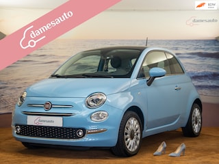 Fiat 500 1.2 Lounge Babyblauw, incl garantie