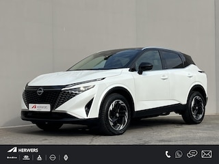 Nissan Qashqai 1.3 MHEV Xtronic N-Connecta / Cold Pack / Panoramadak / Navigatie / Apple Carplay Android / HUD / Camera 360° / 18" LM wielen & All Season banden /