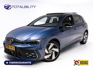 Volkswagen Golf 1.5 eHybrid GTE 272PK | Pano | Leer | Stoelkoeling | Stoel-Stuurverwarming | Elec. trekhaak | Travel assist | IQ-Drive | IQ-Led | Black-style | Memorystoel | Adaptive Cruise | Head-Up | Keyless | Sfeerverlichting | DCC |