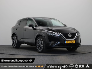 Nissan Qashqai 140pk MHEV N-Style | Cruise control | 19 Inch Velgen | Trekhaak | Rondomzicht Camera |