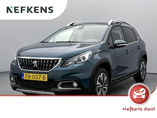 Peugeot 2008 SUV Allure 110pk | Lage kilometerstand! | Navigatie | Achteruitrijcamera | Climate Control | Cruise Control | Parkeersensoren | Half lederen sportstoelen | Apple Carplay / Android Auto | Bluetooth | Elektrisch inklapbare spiegels | Automatisch dimlicht | Regensensor | Donker getint glas | Dealeronderhouden | 16" lichtmetalen velgen |