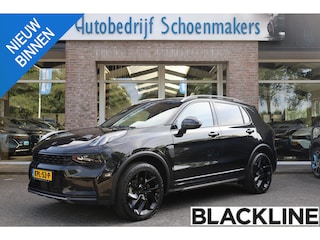 Lynk & Co 01 1.5 MY23! BLACKLINE! ZWARTE-HEMEL ROLHOES MY23 360-CAMERA PANO/SCHUIF INFINITY DAB NAVI CARPLAY STOELVERWARMING ELEK.ACHTERKLEP 20"LMV
