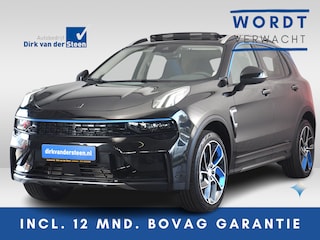 Lynk & Co 01 1.5 | 6.6 kWh laden | 360° Camera | Botsherkenning | Panoramadak | Pilot Assist | Achteruitrijcamera | Apple CarPlay/ Android Auto | Parkeersensoren voor- en achter | Memory Bestuurdersstoel