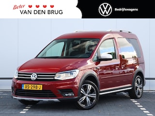 Volkswagen Caddy 1.4 TSI 125 pk Alltrack DSG | Dubbele schuifdeur | Navigatie | ECC | Adaptive cruise control | LED | Camera | App-connect | Stoelverwarming | PDC | Afneembare Trekhaak | Dakrails |