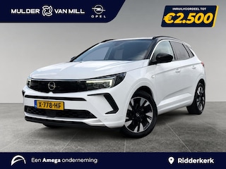 Opel Grandland Ultimate 1.2 Turbo 130pk EAT8 | ALCANTARA/LEDER | TREKHAAK | MATRIX LED | TWO-TONE! | 360° CAMERA | NAVI | AGR-STOELEN | ISOFIX |