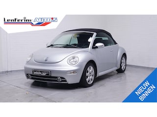 Volkswagen Beetle New Cabriolet 1.6 Cabriolet airco lederen bekleding PDC achter stereo 16"-lmv stoelverwarming electric-pack