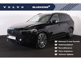 Volvo XC90 T8 Recharge AWD Ultra Black Edition - Luchtvering - Panorama/schuifdak - IntelliSafe Assist & Surround - 360º Camera - Bowers & Wilkins audio - Adaptieve LED koplampen - Verwarmde voorstoelen, stuur & achterbank - Parkeersensoren voor & achter - Elektr. bedienb. voorstoelen met geheugen - Geventileerde voorstoelen - Head up display - Draadloze tel. lader - Extra getint glas - Inklapbare trekhaak - 22' LMV