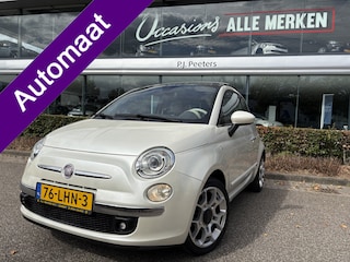 Fiat 500 1.2 Rock schuif/kanteldak - Automaat - Airco - Parkeersensor achter - Lederen bekleding - Bluetooth - 1e eigenaar - Radio - Start/stop systeem - Stuur multifunctioneel - Stuur leder - Elektrische ramen - Centrale vergrendeling met afstandsbediening - Licht metalen velgen 16 inch