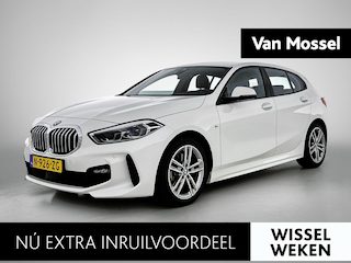 BMW 118i High Executive | M PAKKET | WORDT VERWACHT | SFEERVERLICHTING | PARKEERSENSOREN | STOELVERWARMING | CRUISE CONTROL | CLIMATE CONTROL | DRIVING MODES | LED VERLICHTING | LICHTMETALEN VELGEN | DAB RADIO |