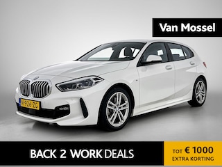 BMW 118i High Executive | M PAKKET | WORDT VERWACHT | SFEERVERLICHTING | PARKEERSENSOREN | STOELVERWARMING | CRUISE CONTROL | CLIMATE CONTROL | DRIVING MODES | LED VERLICHTING | LICHTMETALEN VELGEN | DAB RADIO |