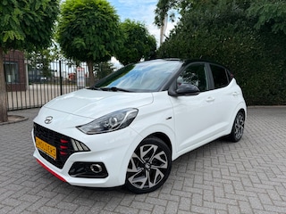 Hyundai i10 1.0 T-GDI N-Line, AIRCO, Apple CarPlay, Cruise Control, DAB, Isofix, Led, LM-velgen 16", Parkeersensoren, 1e eigenaar