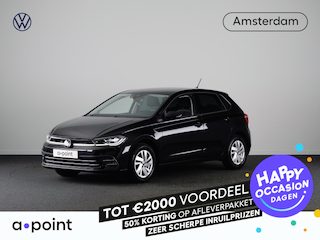 Volkswagen Polo 1.0 TSI Style 95PK DSG | Navigatie via app | Parkeersensoren voor en achter | LED koplampen | Automatische airco |