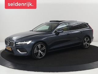 Volvo V60 2.0 T6 Recharge AWD Inscription | SOH 97.5% | Trekhaak | Panoramadak | Leder | Stoelventilatie | Stuur/stoel verwarming | Harman/Kardon | Adaptive cruise | 360 camera | Carplay | Memory |