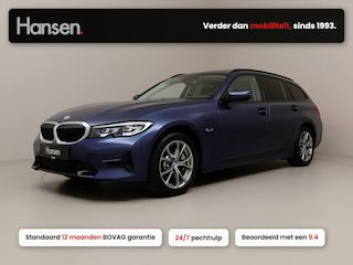 BMW 3-serie Touring 330e I Sport Line I Panoramadak I Leder I Cruise I CarPlay I Camera I Elek. achterklep I