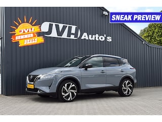 Nissan Qashqai 1.3 MHEV Tekna Plus Bi-Tone 06-2023 | BTW | Panorama | Head-UP | Virtual CP | Leder | Cam360