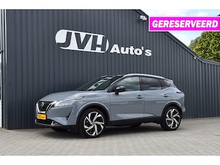 Nissan Qashqai 1.3 MHEV Tekna Plus Bi-Tone 06-2023 | BTW | Panorama | Head-UP | Virtual CP | Leder | Cam360