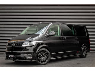 Volkswagen Transporter 2.0 TDI L2H1 CARAVELLE 204PK DC DUBBEL CABINE / ELEK.SCHUIF / FULL OPTIONS / LEDER / FULL BLACK / APPLE CAR