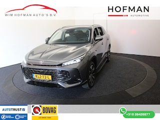 MG HS PHEV 1.5 Luxury NIEUW  272PK 1500KG trekgew 100Km electr 1000 Km totaal range Vol Leder 360°Camera 100Km Elektrisch el aKlep+stoelen dodeh detectie