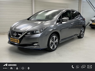 Nissan Leaf e+ N-Connecta 62 kWh / Eerste Eigenaar / Dealer Onderhouden / Afneembare Trekhaak / SOH 92,44%/ Navigatie / Stoel- en Stuurverwarming / Cruise Control / Climate Control / 360 Graden Camera /