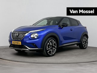 Nissan Juke 1.6 Hybrid N-Design 143PK | Automaat | Navigatie | Adaptieve Cruise Control met Stuurhulp | Stoel- en Stuurverwarming | 360 Camera | Dodehoekdetectie | Apple CarPlay & Android