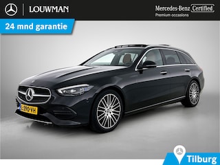 Mercedes-Benz C-klasse Estate 200 Launch Edition Luxury Line | Panoramadak | Leder | Burmester | 360 Camera | Memory | Inclusief 24 maanden MB Certified garantie voor Europa.