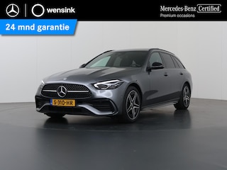 Mercedes-Benz C-klasse Estate 300 e AMG Line | Night | Panoramadak | Sfeerverlichting | Alarm | Stoelverwarming | Achteruitrijcamera |