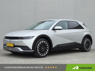 Hyundai Ioniq 5 Connect 77.4 kWh / SOH 98% / Fabrieksgarantie tot 12-2029 / Trekgewicht 1600 kg / CCS snelladen / All season banden / Stuur- Stoel & Achterbank verwarming / Warmtepomp / Achteruitrijcamera / Elektrische achterklep / Apple Carplay Android Auto /