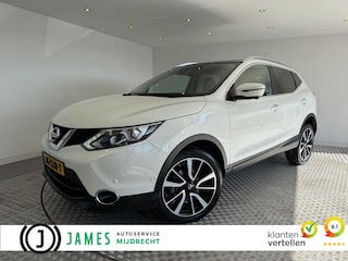 Nissan Qashqai 1.2 Tekna Automaat, Leder, Panorama, Trekhaak